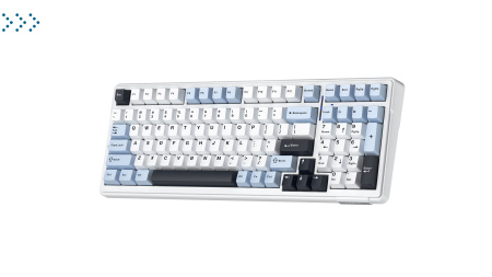 Клавиатуры AULA F99 White-Blue-Dark Purple Light Green Switches